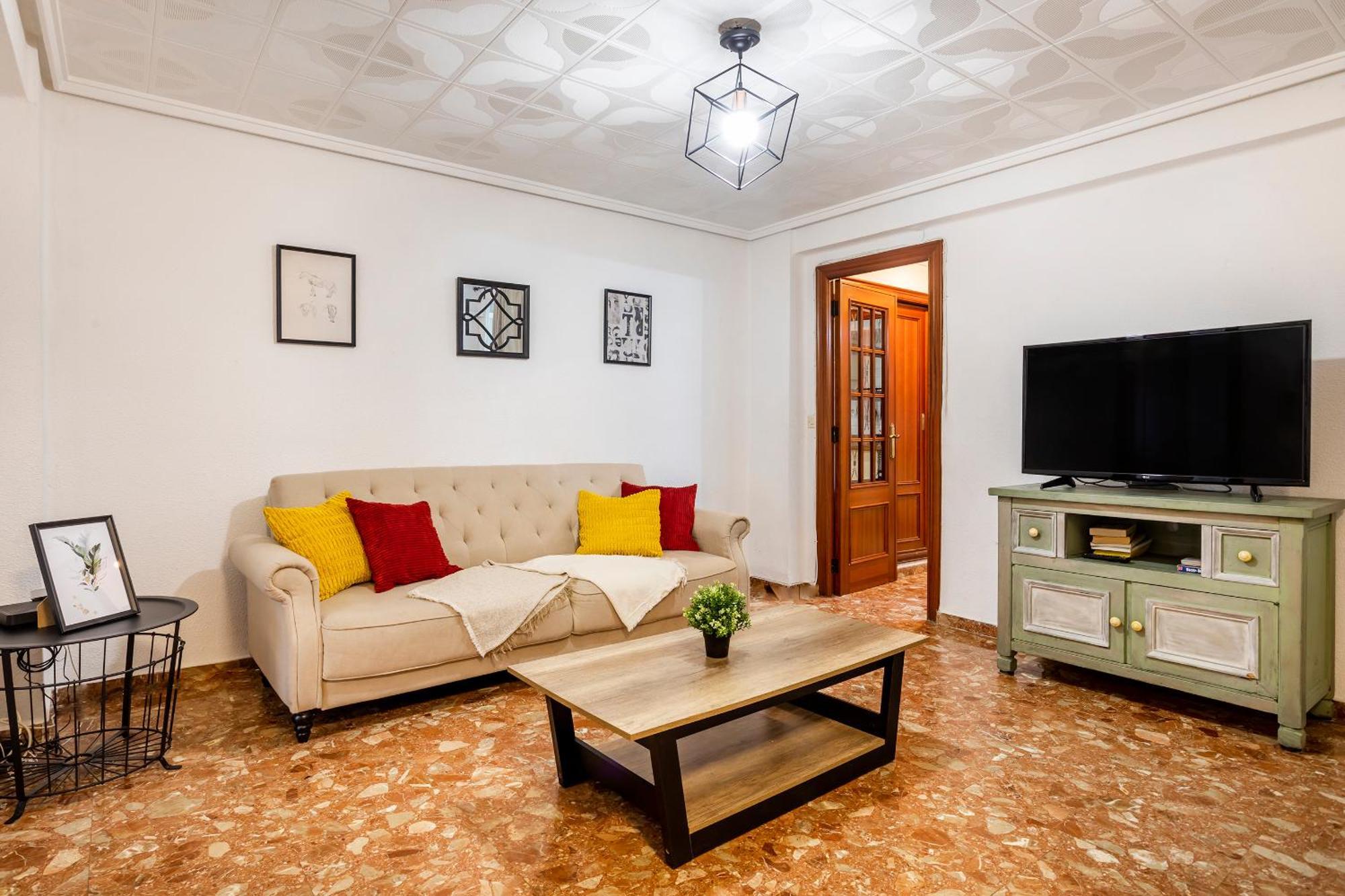 Big Apartment At Beach With Terrace Valencia Exterior photo
